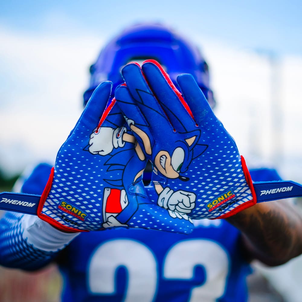 Playmaker Base: American Football Handschuhe Phenom Elite VPS5 Sonic The Hedgehog Produktbild 2